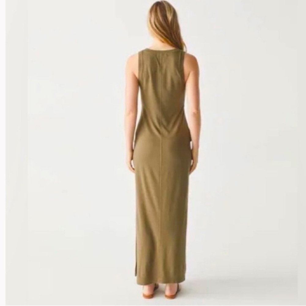 MICHAEL STARS REVOLVE NWT Tie Front Maxi Dress💚 - Picture 3 of 12